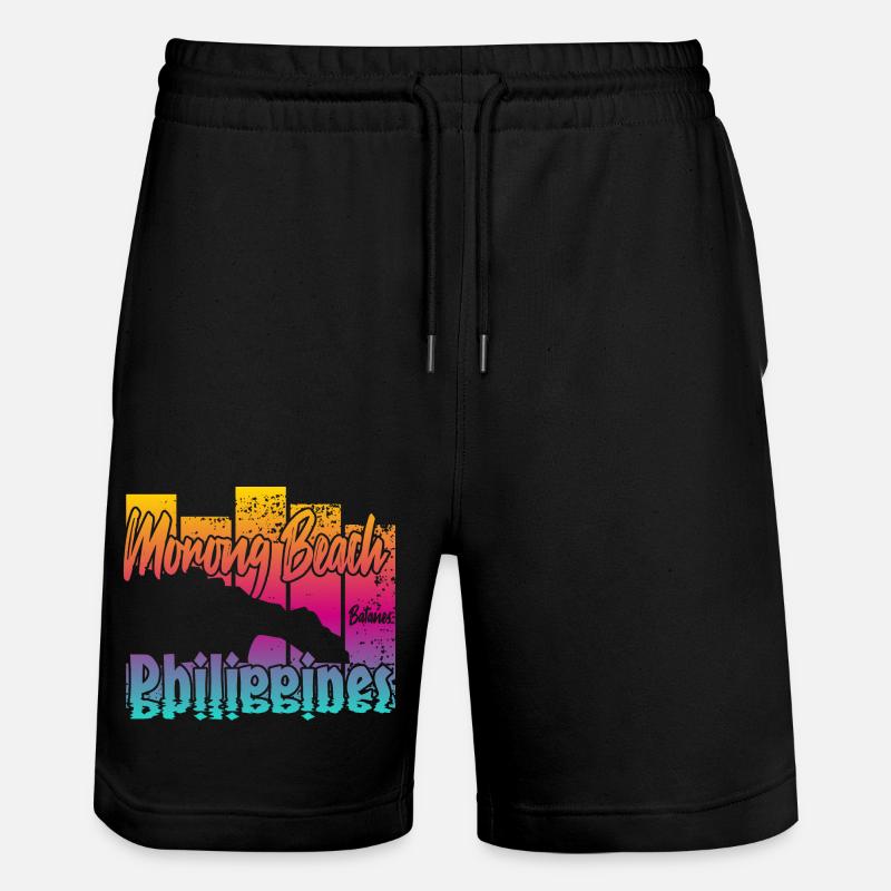 Morong Beach Philippines - Short de jogging bio TRAINER Stanley/Stella unisexe - noir