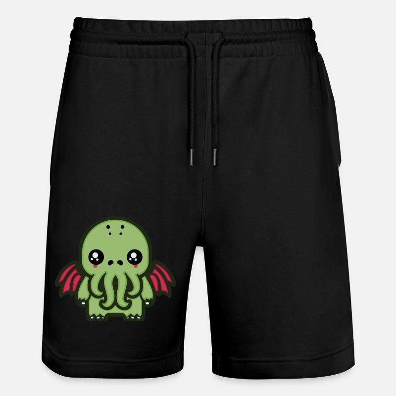 Cthulhu mignon - Short de jogging bio TRAINER Stanley/Stella unisexe - noir