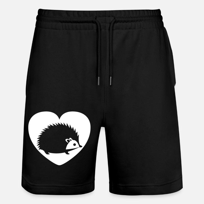 Hérisson - Short de jogging bio TRAINER Stanley/Stella unisexe - noir