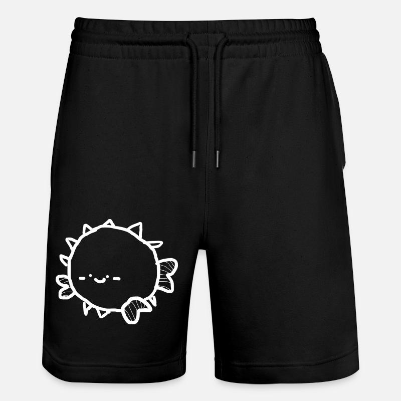 Poisson-globe Animal - Short de jogging bio TRAINER Stanley/Stella unisexe - noir