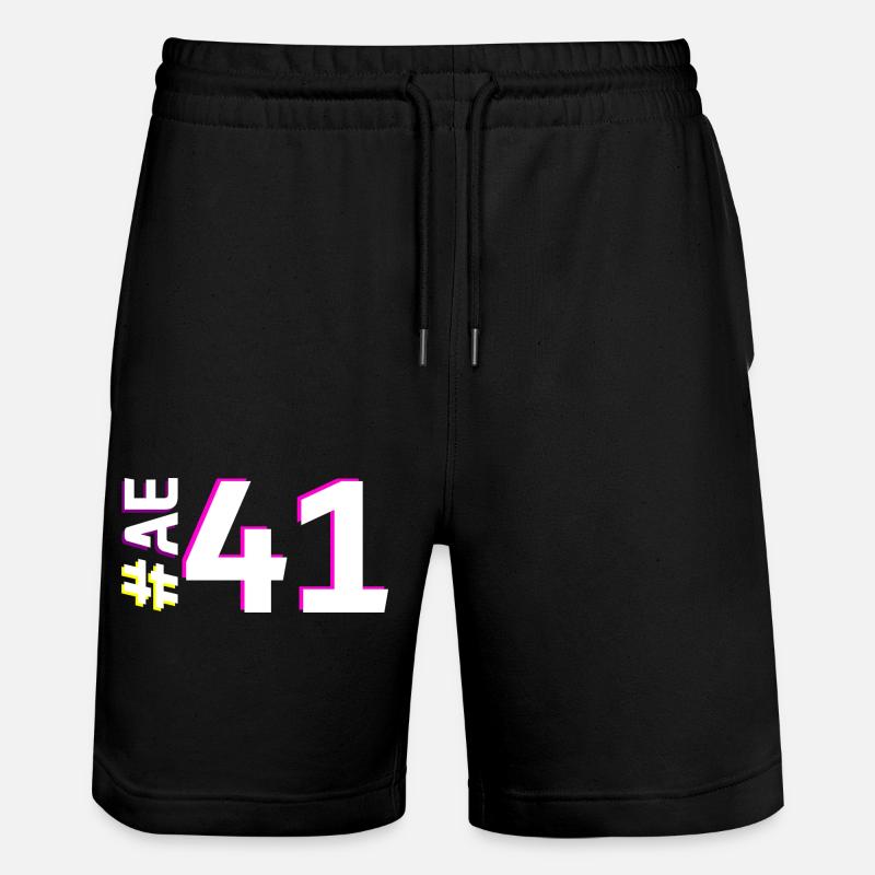 AE41 - Short de jogging bio TRAINER Stanley/Stella unisexe - noir