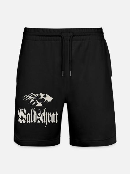Waldschrat - Stanley/Stella Trainer Unisex Organic Jogging Shorts - black