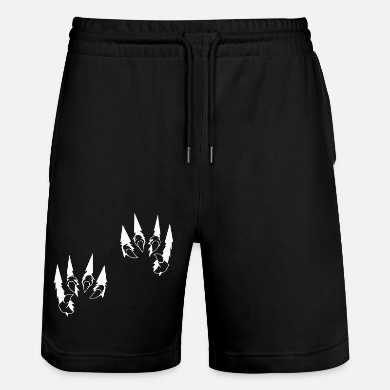Griffes d’animaux - Short de jogging bio TRAINER Stanley/Stella unisexe - noir