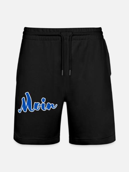 Hello - Stanley/Stella Trainer Unisex Organic Jogging Shorts - black
