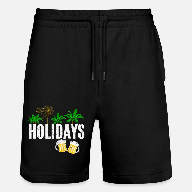 Vacances - Short de jogging bio TRAINER Stanley/Stella unisexe - noir