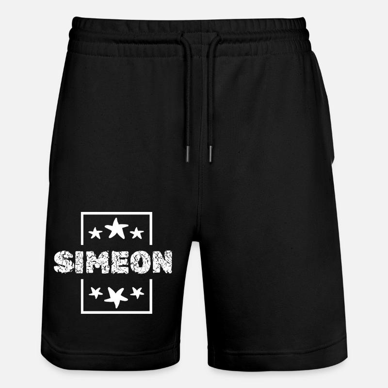Siméon Siméon - Short de jogging bio TRAINER Stanley/Stella unisexe - noir