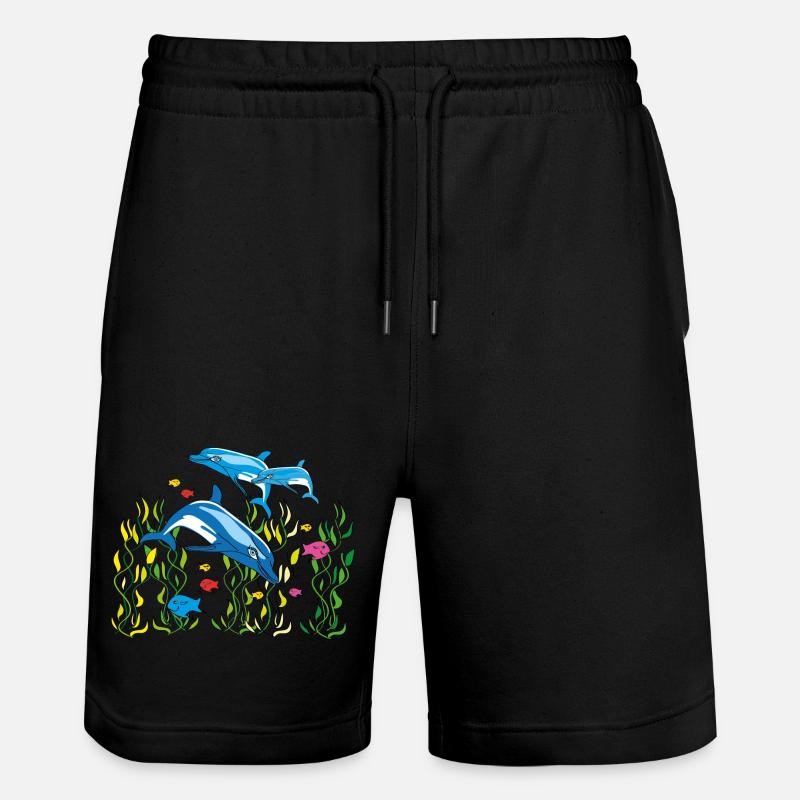 Delfine - Short de jogging bio TRAINER Stanley/Stella unisexe - noir