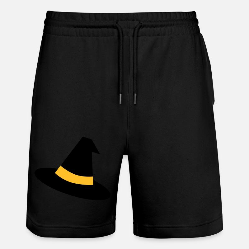 Hexenhut - Stanley/Stella Unisex Bio Joggingshorts Trainer  - Schwarz