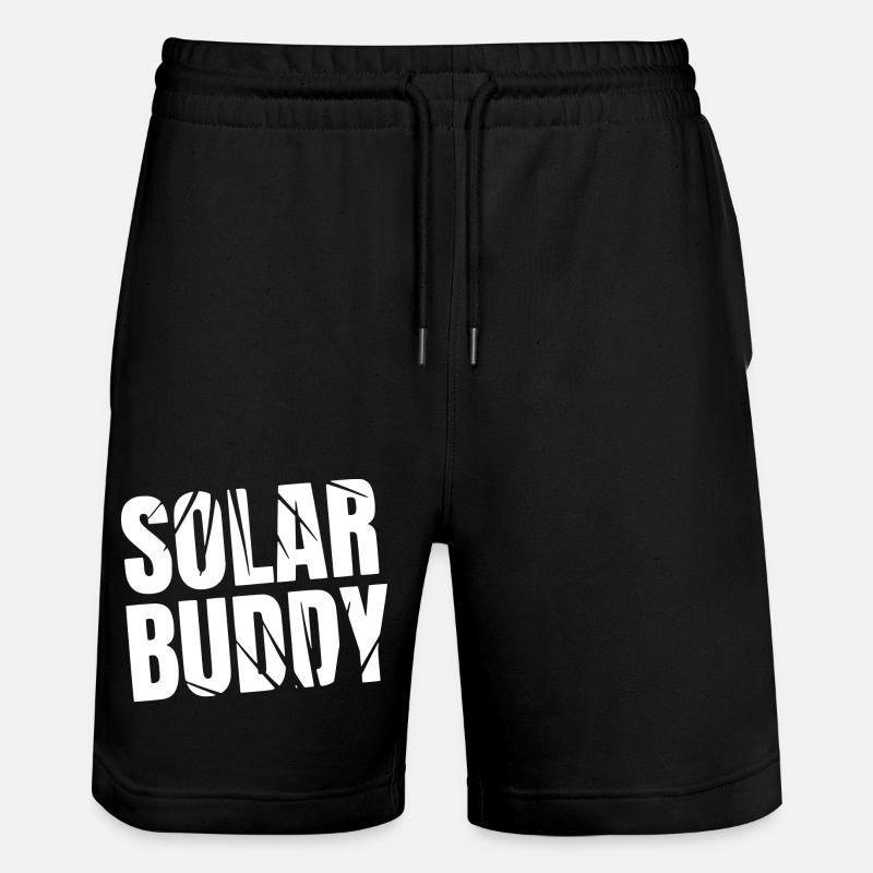 Solar Buddy - Stanley/Stella Unisex Bio Joggingshorts Trainer  - Schwarz