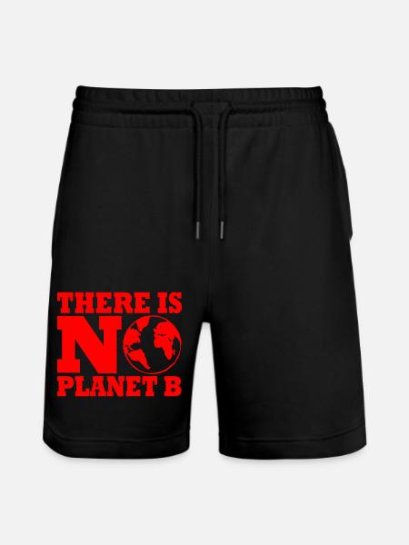 There is no planet B - Short de jogging bio TRAINER Stanley/Stella unisexe - noir