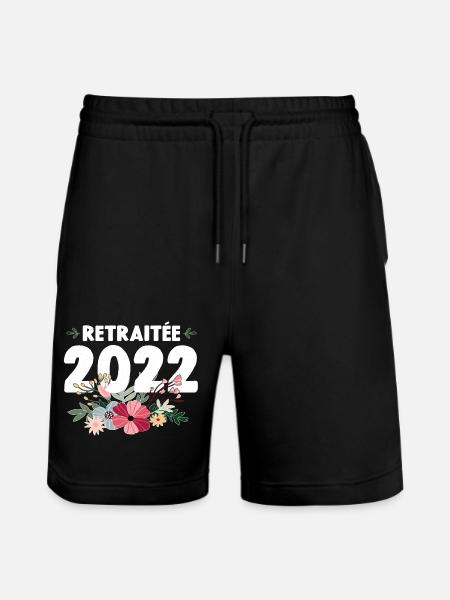 Retraitée 2022 - Short de jogging bio TRAINER Stanley/Stella unisexe - noir
