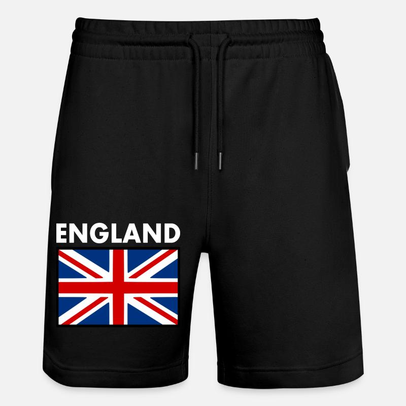angleterre - Short de jogging bio TRAINER Stanley/Stella unisexe - noir