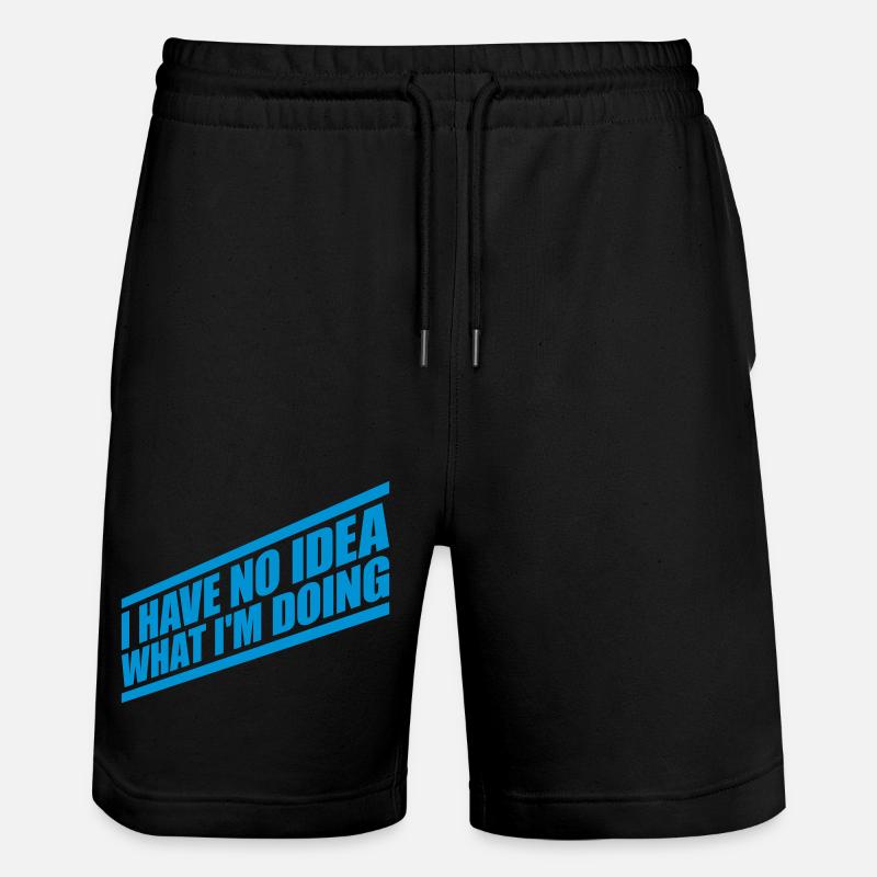 Aucune idée - Short de jogging bio TRAINER Stanley/Stella unisexe - noir