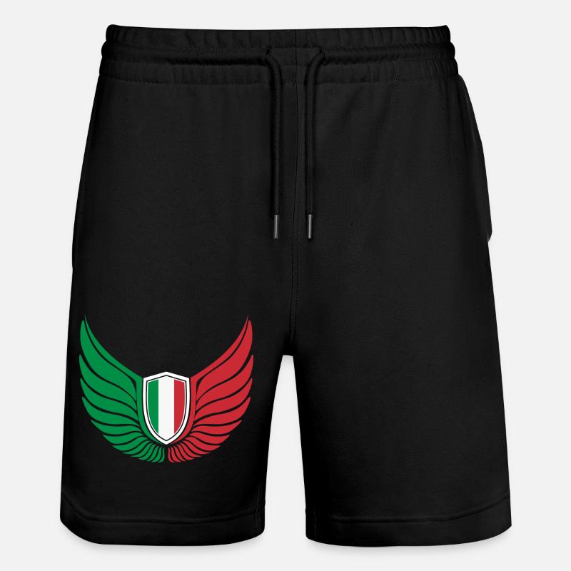 Logo de l’Italie - Short de jogging bio TRAINER Stanley/Stella unisexe - noir