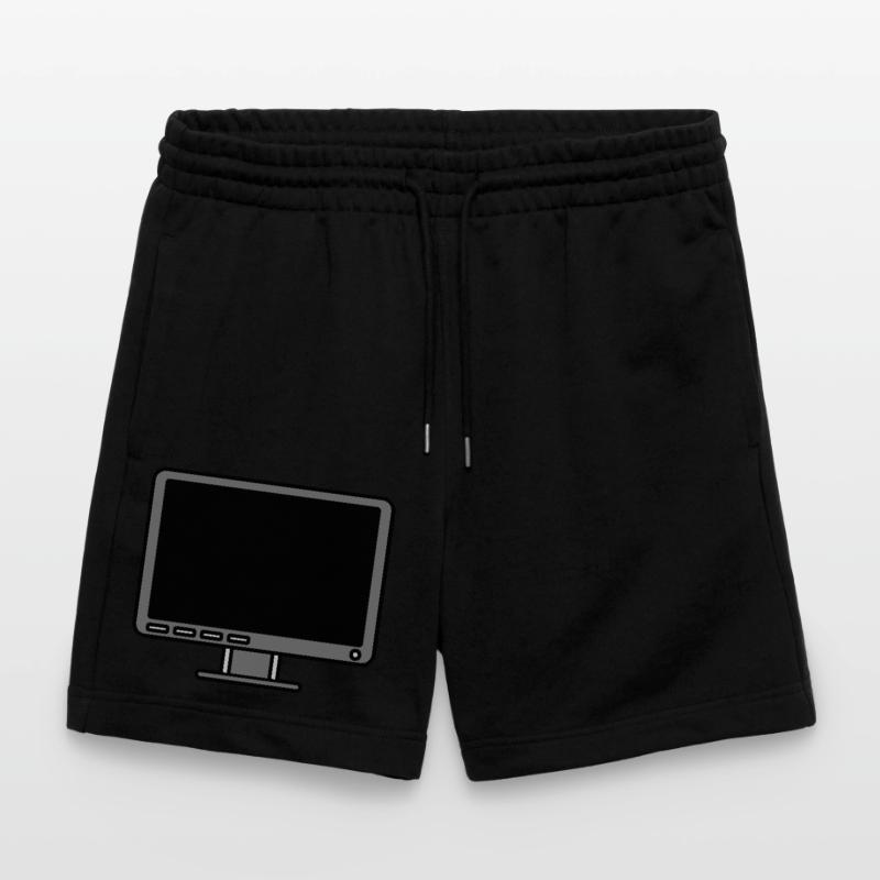 Icon Logo Computer Screen Stanley/Stella Trainer Unisex Organic Jogging Shorts