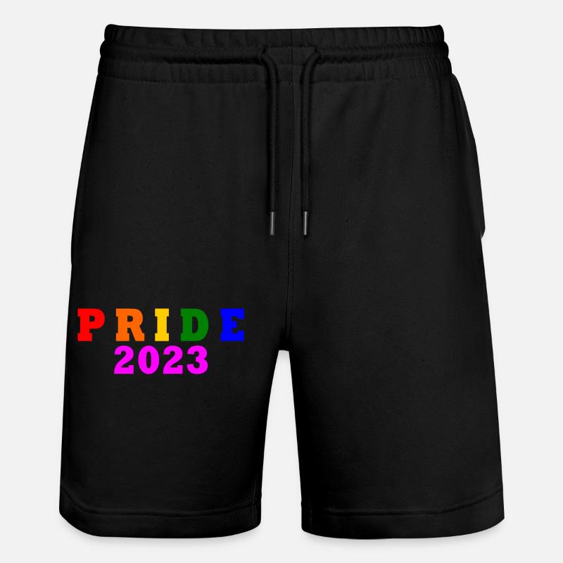 Pride 2023 - Short de jogging bio TRAINER Stanley/Stella unisexe - noir
