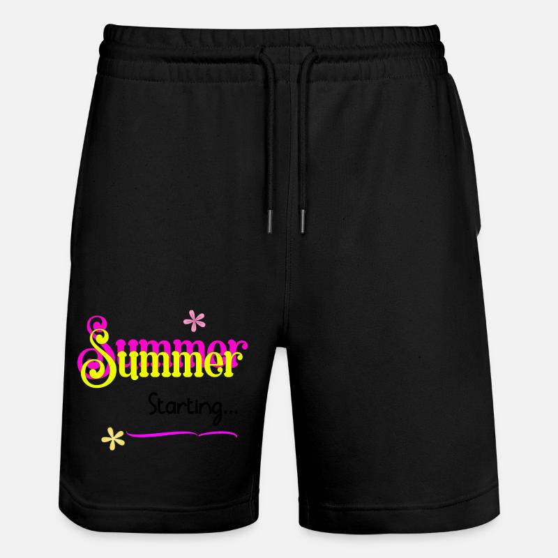 Conception de départ d’été - Short de jogging bio TRAINER Stanley/Stella unisexe - noir