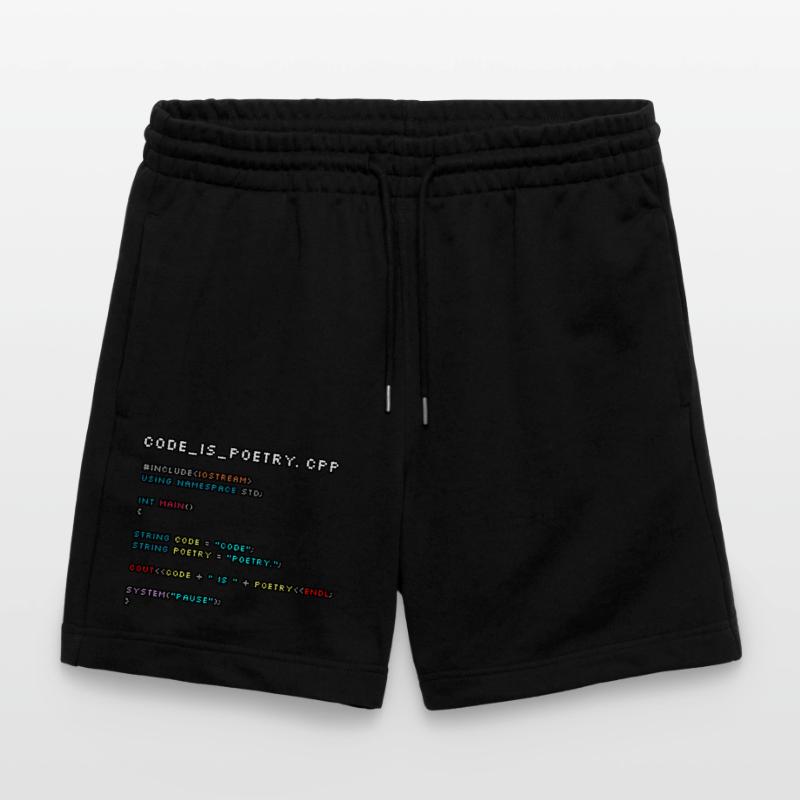 Code ist Poesie.CPP Stanley/Stella Unisex Bio Joggingshorts Trainer 