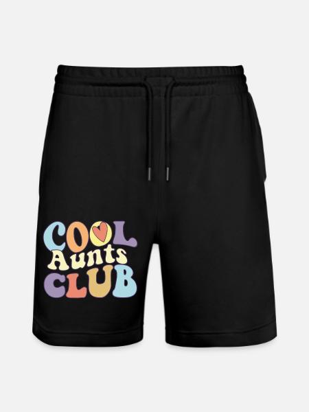 Cool Aunts Club Beste stolte tante noensinne - Stanley/Stella Trainer økologisk unisex-løpeshorts - svart
