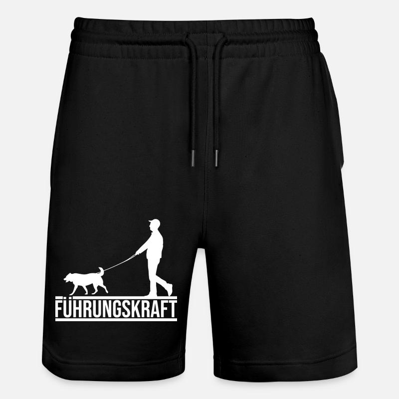 Chiens Animaux de compagnie - Short de jogging bio TRAINER Stanley/Stella unisexe - noir
