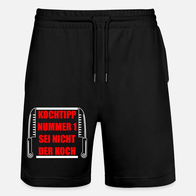 Koch - Stanley/Stella Unisex Bio Joggingshorts Trainer  - Schwarz