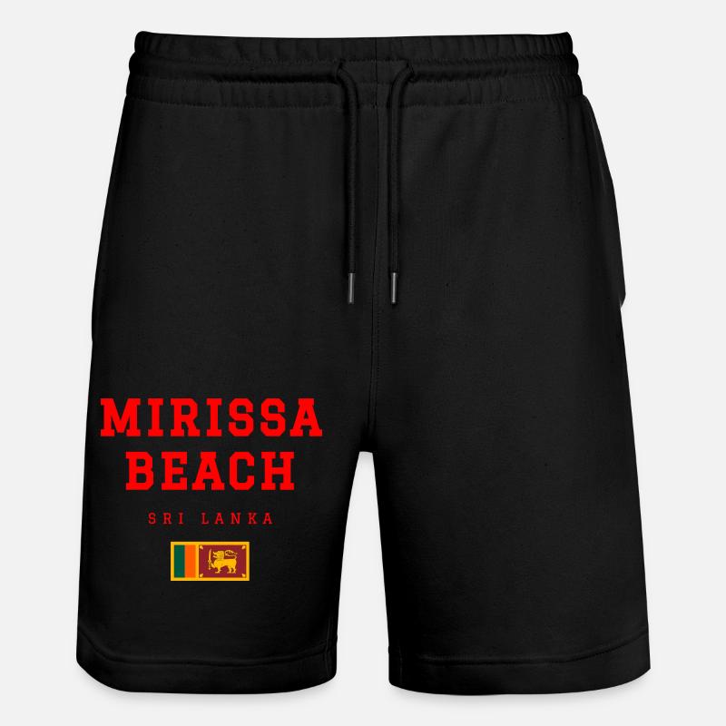 Mirissa Beach Sri Lanka - Short de jogging bio TRAINER Stanley/Stella unisexe - noir