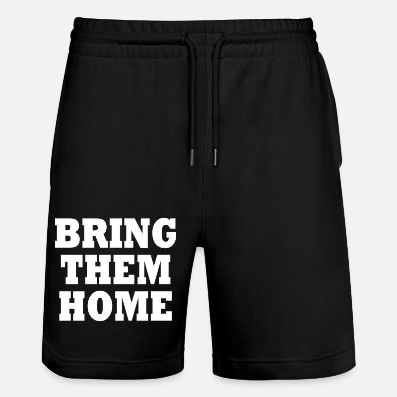 Bring them home - Short de jogging bio TRAINER Stanley/Stella unisexe - noir