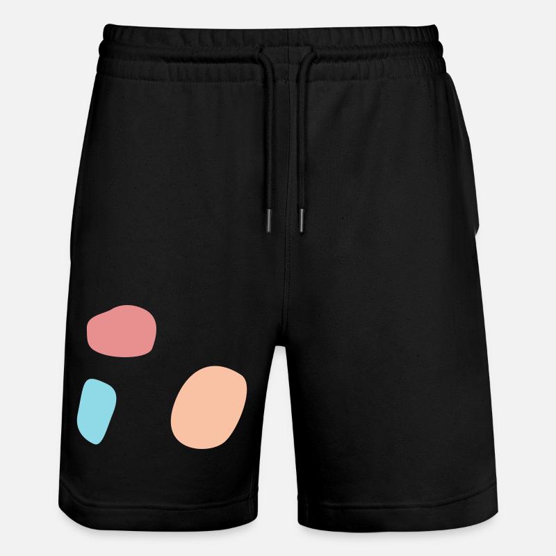 Conception abstraite - Short de jogging bio TRAINER Stanley/Stella unisexe - noir