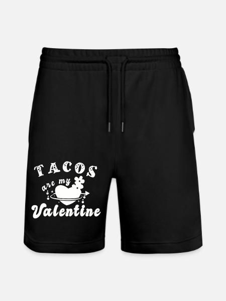 Tacos - Saint-Valentin - Short de jogging bio TRAINER Stanley/Stella unisexe - noir