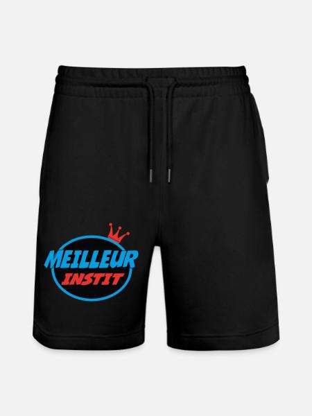 BESTER LEHRER - Stanley/Stella Unisex Bio Joggingshorts Trainer  - Schwarz