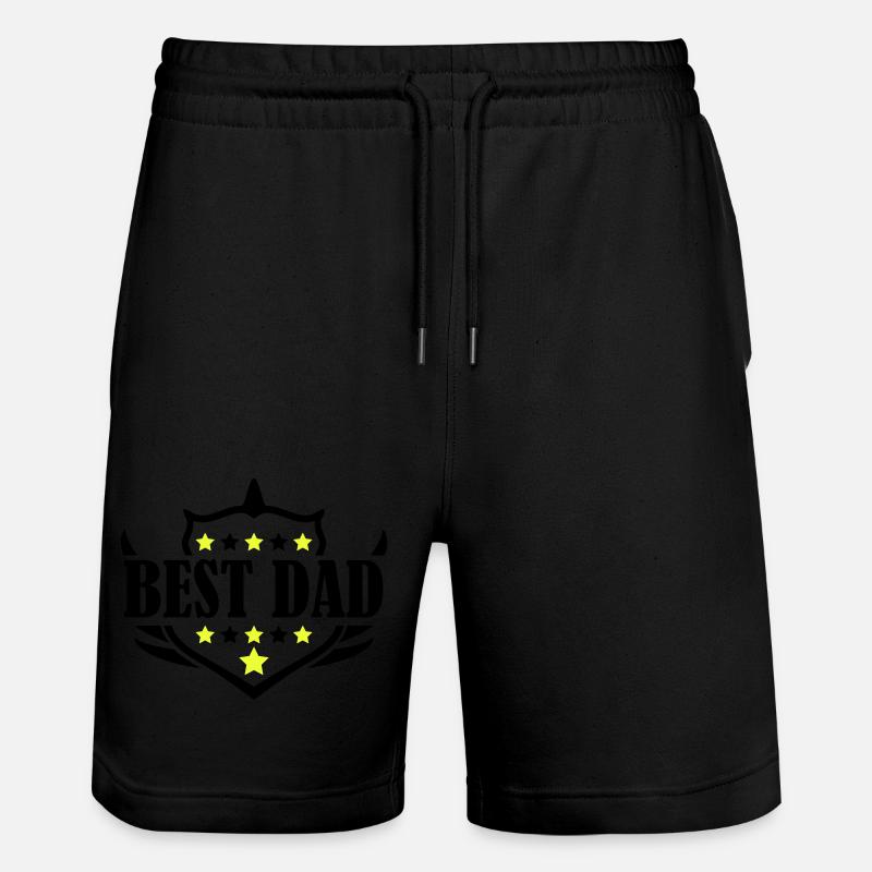 Meilleur papa - Short de jogging bio TRAINER Stanley/Stella unisexe - noir