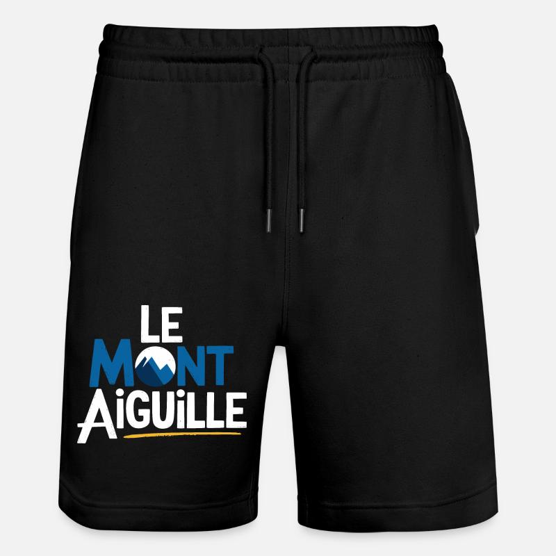 Le Mont Aiguille - Short de jogging bio TRAINER Stanley/Stella unisexe - noir