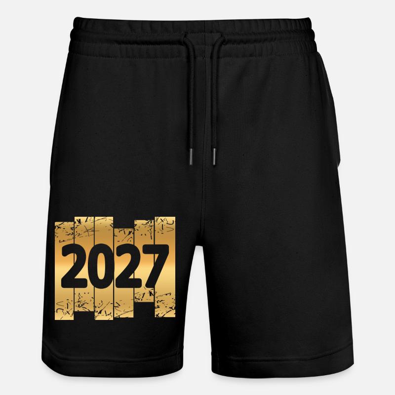 2027 - Short de jogging bio TRAINER Stanley/Stella unisexe - noir