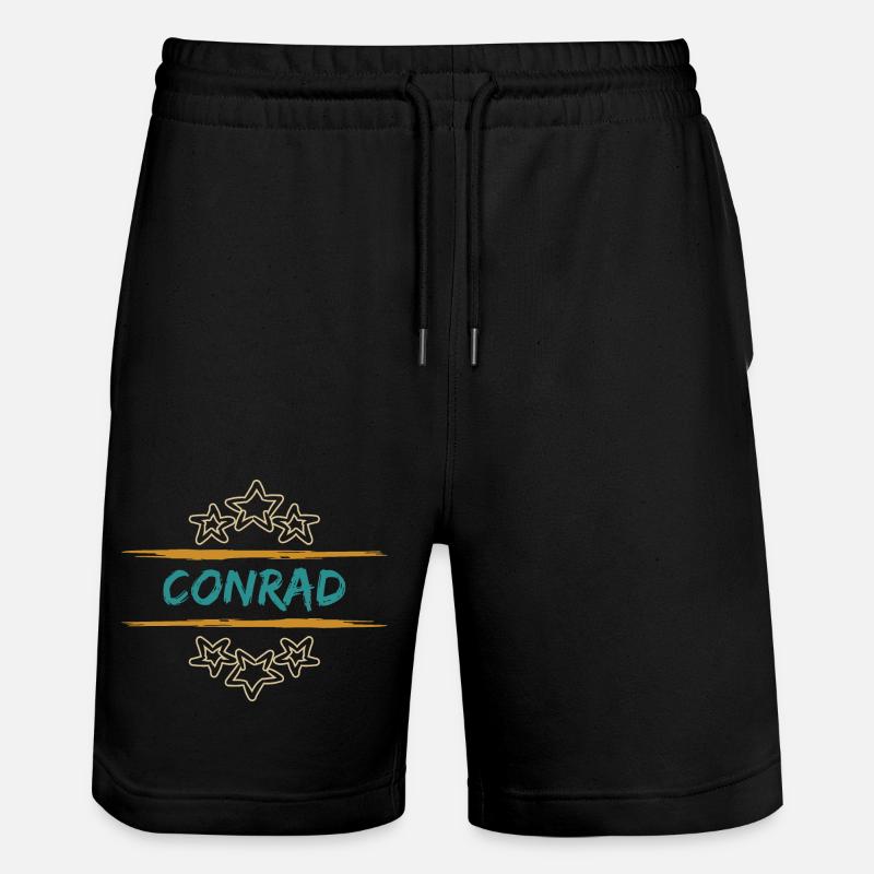 Conrad Conrad - Short de jogging bio TRAINER Stanley/Stella unisexe - noir