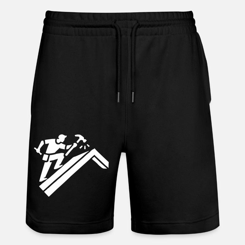 Couvreur - Short de jogging bio TRAINER Stanley/Stella unisexe - noir