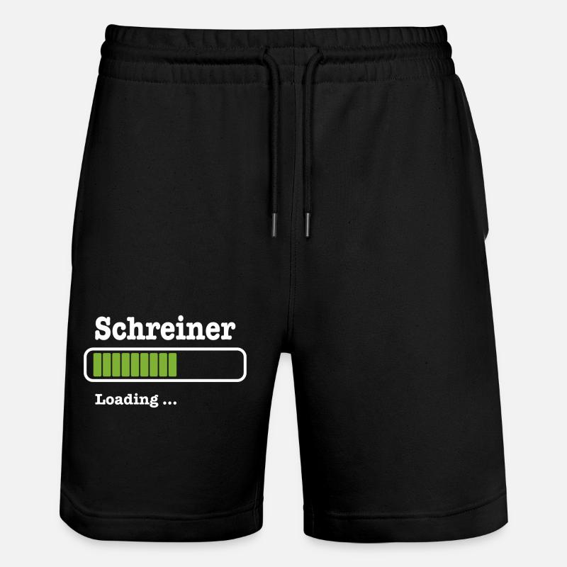 Schreiner - Stanley/Stella Unisex Bio Joggingshorts Trainer  - Schwarz