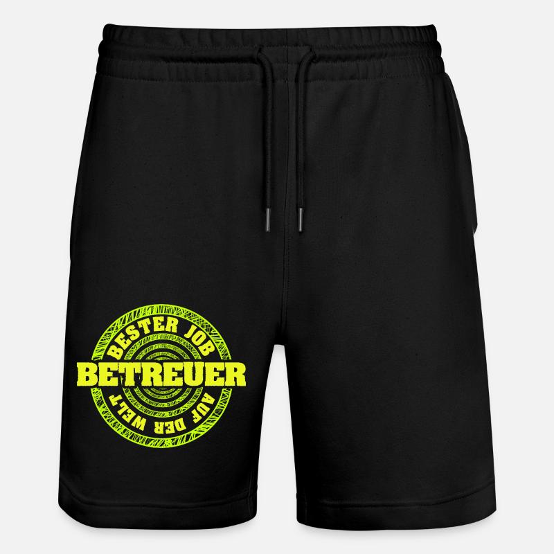 Gardien - Short de jogging bio TRAINER Stanley/Stella unisexe - noir