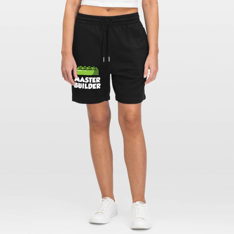Constructeur de briques Bâtiment en briques Maître constructeur Short de jogging bio TRAINER Stanley/Stella unisexe
