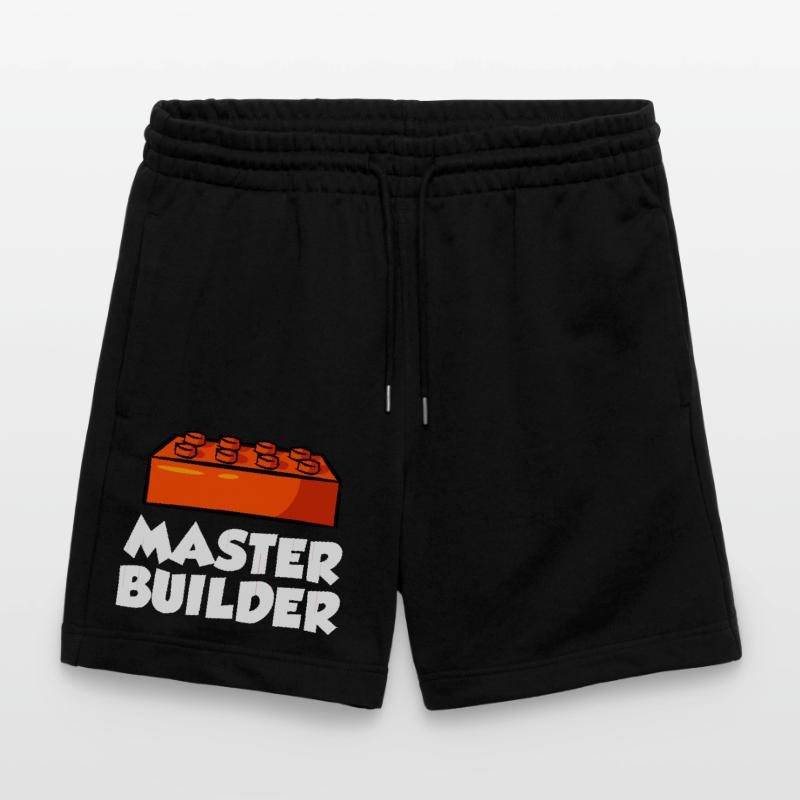 Constructeur de briques Bâtiment en briques Maître constructeur Short de jogging bio TRAINER Stanley/Stella unisexe