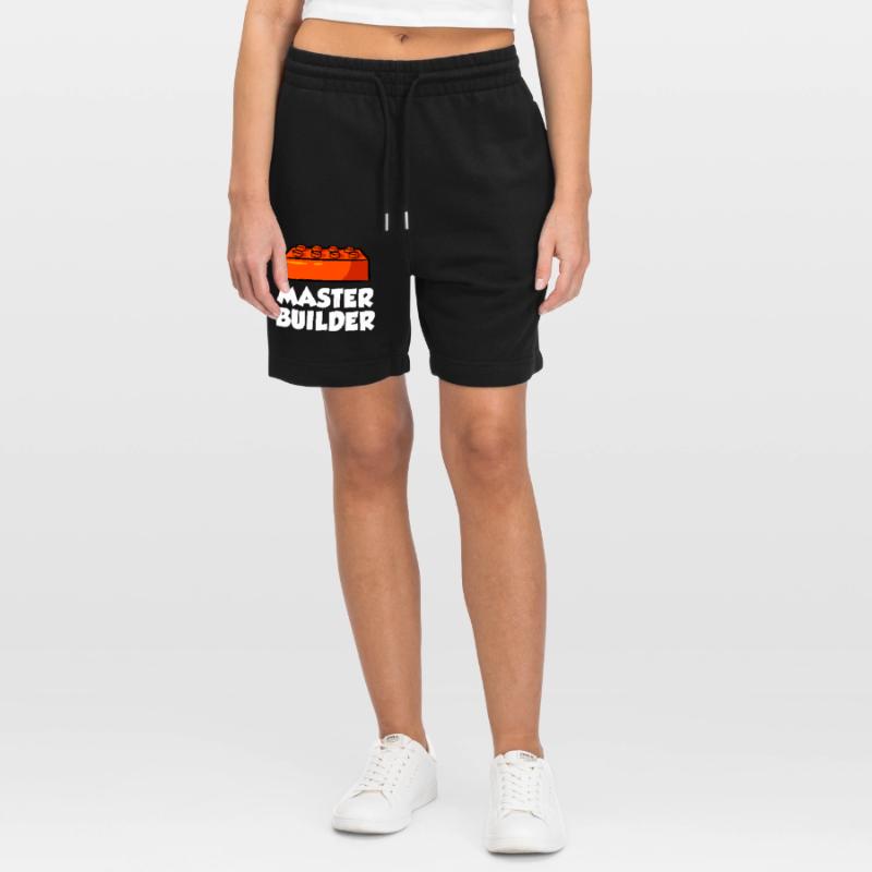 Constructeur de briques Bâtiment en briques Maître constructeur Short de jogging bio TRAINER Stanley/Stella unisexe