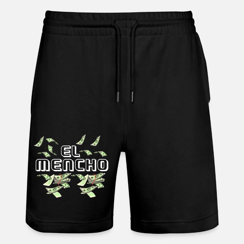 Ce el mencho - Short de jogging bio TRAINER Stanley/Stella unisexe - noir