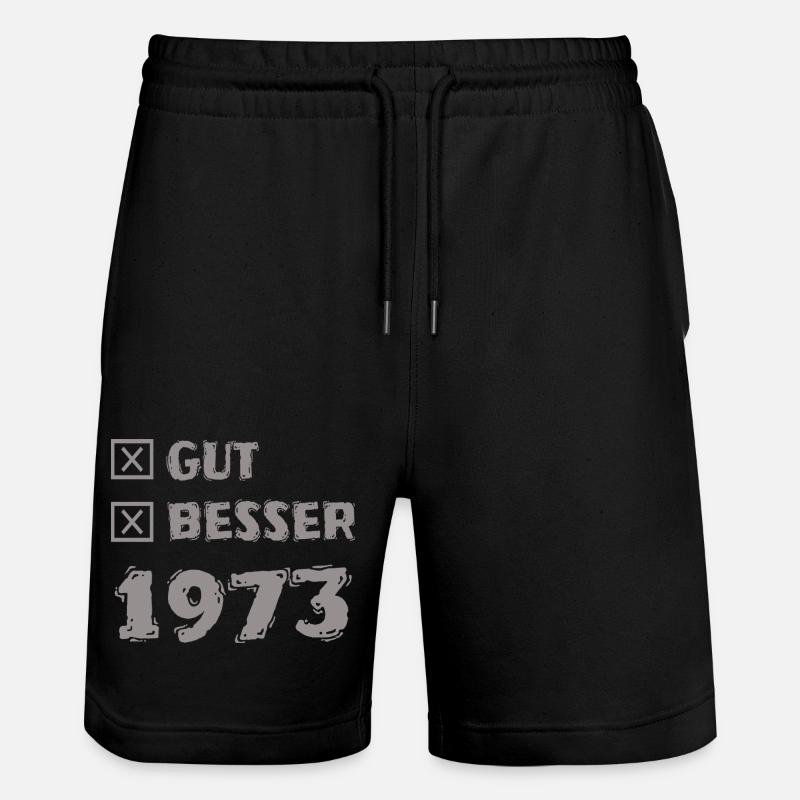 1973 - Short de jogging bio TRAINER Stanley/Stella unisexe - noir