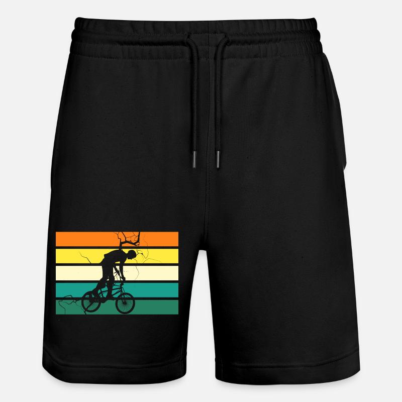 Vélo VTT - Short de jogging bio TRAINER Stanley/Stella unisexe - noir