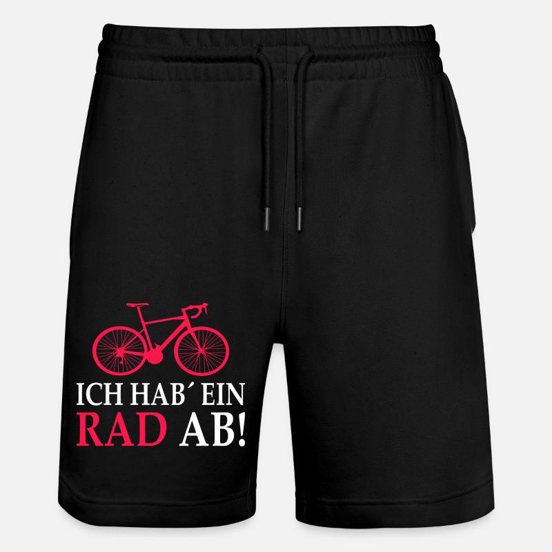 J’ai enlevé une roue - Short de jogging bio TRAINER Stanley/Stella unisexe - noir