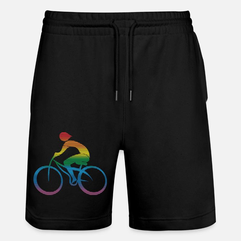 Cyclist - Stanley/Stella Trainer Unisex Organic Jogging Shorts - black