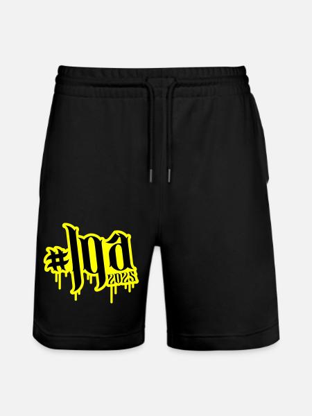 Jga 2025 - Stanley/Stella Unisex Bio Joggingshorts Trainer - Schwarz