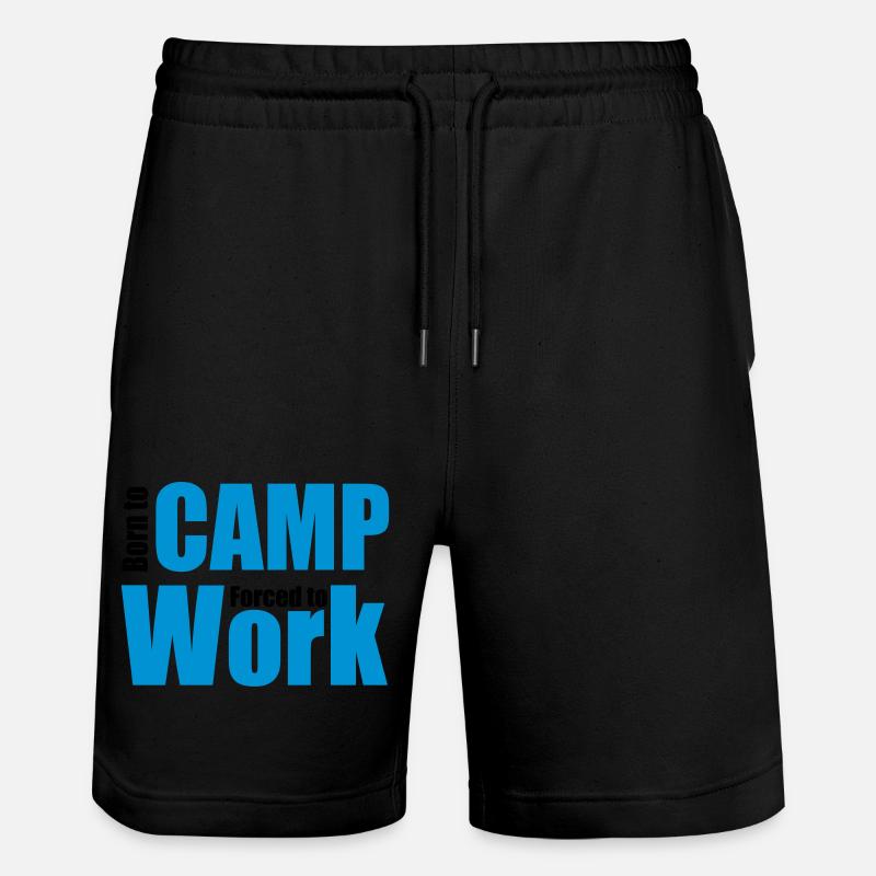 Camping - Short de jogging bio TRAINER Stanley/Stella unisexe - noir