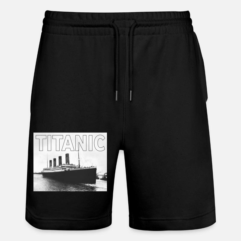TITANIC sw - Short de jogging bio TRAINER Stanley/Stella unisexe - noir
