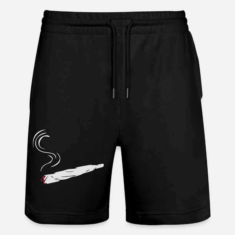 joint design kiffen - Short de jogging bio TRAINER Stanley/Stella unisexe - noir