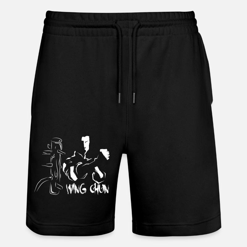 Wing chun Wingtsun - Stanley/Stella Unisex Bio Joggingshorts Trainer  - Schwarz